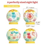 Chupa Chups X PieceLax 3D 플라스틱 퍼즐 구 조명 60피스 - 시대를 초월한 추억 타임머신 독특한 선물 곡선형 조각이 있는 홈 데코 [J1151]... 