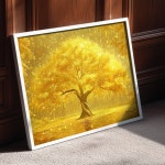 풍수 대형 황금나무 그림 인테리어 액자 포스터 : 그림달
