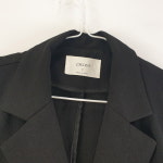 CHLEO 여FREE 블랙 반팔 투버튼 자켓 G9184 : 공룡빈티지