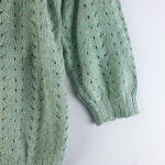 조르쥬레쉬 여95 그린 반소매 니트 G9168 : 공룡빈티지