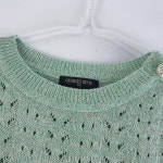 조르쥬레쉬 여95 그린 반소매 니트 G9168 : 공룡빈티지