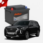 대구 자동차배터리 출장 교체-펠리세이드 밧데리-로케트 델코 AGM80LN4 : 대구365밧데리