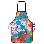 앞지마 선물 폴리 에스터 어린이 그림 앞치마 방수 코스프레 의상 아트 Bibs Easy Clean Baking Bibs : 시온Zion 생활가전몰