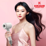 크루거 BLDC 미용실 헤어드라이기 저소음 가벼운 여행용 초경량 드라이어 음이온 항공모터 : 멀티플라자