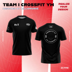 밀리언웨이브 헬스 크로스핏 짐웨어 커스텀 반팔 티셔츠 제작 - crossfit YH : 밀리언웨이브