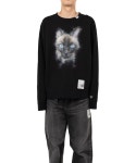 Maison MIHARA YASUHIRO 메종 미하라야스히로 / Cat Printed Sweatshirt 3 컬러 /  J15PO742 : 재패니네