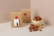 오븐에구운 호두강정 호두정과 결혼 답례품 웨딩답례품 선물세트 80g : 영베이크샵