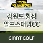 강원도골프여행 알프스대영cc 횡성 1박2일 여행 : 국내 해외골프 부킹예약센터