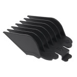 납연기 제거기 10PCS 헤어 클리퍼 빗 가이드 키트 플라스틱 트리머 WAHL 살롱 도구 용 커팅 부착 블랙 : 두컴퍼 니