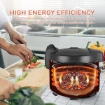 DAZITN 13L 상업용 밥솥 60컵 생쌀 30컵 1350W 고속 요리 자동 턴 워밍 식당용 대용량 블랙 40 CUPS COOKED RICE : 어센트모어