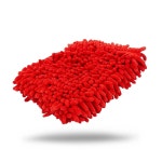 맥스샤인 레드 샤닐 극세사 워시 패드 자동차 SUV 트럭 보트 및 RV용 고효율 미트 디 액세서리 : 어센트모어