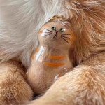 고양이털보관함 고양이수염보관함 키링 굿즈 가챠 펜던트 플라스틱 : 신세계해외무역