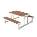 야외 파라솔 벤치 원목 탁자 편의점 정원 옥외용 : 방가닷컴