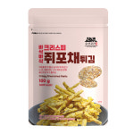 [곳간] 바삭바삭 크리스피 쥐포채 튀김 100g 술안주 주전부리 야식 캠핑간식 마른안주 : 수산곳간