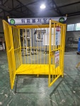 위험물 저장소 고압가스 보관함  유류저장소 양문형 w1800d900h2000 상품번호K1 : 한국안전시설
