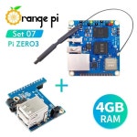 오렌지 파이 제로 3 4GB  인터페이스 익스텐션 보드 오렌지 파이 제로 3 DDR4 올위너 H618 와이파이 블루투스 미니 PC 싱글 보드 컴퓨터... 