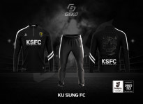 [ 창원축구트레이닝복 ] 경남 창원 구성 축구회 T1 하프집업 트레이닝 웜업져지 : GEKO SPORTS