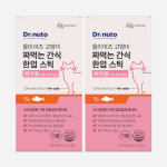 닥터뉴토 고양이 저칼로리 츄르 간식 올라이즈 한입스틱 헤어볼 관리 연어, 10g, 40개 : 닥터뉴토