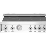 BERTAZZONI PROF304CEMXE 30인치 독립형 전문 전기 레인지, 4.7Cu. 용량, 듀얼 수평 대류 팬, 6패스 보일러, 소프트 모션 힌지, CS... 