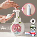 [석유계보존제NO] 라라메드 유기농 신생아 유아 여아 아기 엉덩이 클렌저 청결제 세정제 300ml : 니드베이비