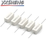 100R 22 10 저항기 100 1K 10K 33R 시멘트 10PCS 10R 33 1R 저항 5W 10k ohm : 머시마켓6호점