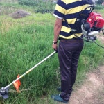 휘발유 잔디 깎는 기계 측면 장착형 후방 예초기 절단 관개용 : -성원글로벌-