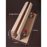 나무집게 가죽 모따기 너도밤나무 Specification 작업 수공 바느질 Sam 2 가로형 공예 가로형 나무집게 : 레드나나마켓