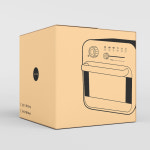 [밀스] 스위티쿡 가정용 대용량 생선구이 베이킹 오븐 에어프라이어 18L 멜란지그레이 : 밀양본차이나