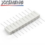 100R 22 10 저항기 100 1K 10K 33R 시멘트 10PCS 10R 33 1R 저항 5W 10k ohm : 머시마켓6호점