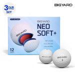 [3더즌/36알]넥센 빅야드 네오 소프트 플러스 우레탄 골프공 3피스 : GOLFZON MARKET