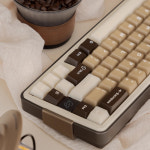 바리스타 반투명 키캡 PBT PC 이중사출 체리 독거미 커스텀 기계식 키보드 커피 : MAKEY