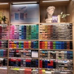 펜 진열대 아크릴 문구점 펜꽂이 볼펜 꽂이 필기구 연필 디스플레이 4층 하단 펜 홀더 86  폭 13  높이40 : 카멜리스