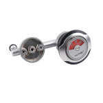 화장실 잠금장치 공중화장실 탈의실 칸막이 빗장 사용중 표시 : 심플터치