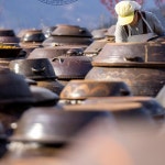 된장 고추장 항아리 소금 단지 국산 영암 수제 전통 옹기 장독 10L : 정감상회