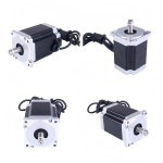 TOSEASTARS 네마 34 86mm 스테퍼 모터 4 5Nm/450Ncm 640 in 14mm 키웨이 샤프트 1 8 앵글 6A 2상 스텝 라우터 선반 밀링 머신 CNC 3D... 