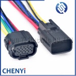 10 자동 방수 커넥터 레이더 센서 거리 배선 플러그 6189 1134 6188 0696 For ta 90980 12380 female 1 Pcs : 월드딜스토어