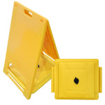 DKS 사출형 A형 고급 표지판 입간판 대형 500X1000 노랑,무지 : 동광세이프티 스토어