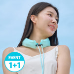 1+1 힐링팩토리 쿨민트 나인 넥쿨러 쿨 스카프 쿨링 아이스 넥밴드 여름 골프 얼음 목걸이 2개구성 : 헬스케어커머스 힐링팩토리