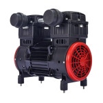 콤프레샤 휴대용 모터 콤프레셔 고압 오일프리 공기압축기 구리선 자동차 타이어 팽창기 마력 1 600W 220V 싱글 : 아울리마켓