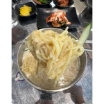 업소용 비빔 콩국수맞춤 치자생국수면 12kg 가락면 냉장 콩국수면 60인분 1박스 : 풍년종합상사