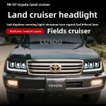 Toyota Land Cruiser LC100 98-07 모델 헤드라이트 어셈블리 4500/4700 시리즈 오토바이 조명 수정 부품 : 줌글러벌