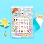 귀걸이 스티커 어린이집 데코 이어링 유치원 : 더앤몰m