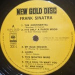 프랭크 시나트라 LP Frank Sinatra - New Gold Disc [ 1977년 지구레코드 Vinyl ] EX 깨끗함 : 아날로그스토어