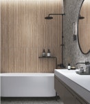 이누스 DQP2104 도기질 템바 우드톤 욕실타일 리모델링 벽타일 300X600 : HN BATH