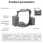 결혼식 낚시 미끼 야외 수색 소품용 iEago RC Mavic Pro Zoom 드론 액세서리 호환 에어드롭 시스템 드롭퍼 운송 페이로드 해제 장치 던지기... 