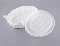 [TONG] 타원형 찜용기 (대) 3000ml 200개 세트 [SJ] : 통통몰