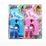 WITHNAMU 돌고래 버블건 색상랜덤 비누총 건전지형 비누총 돌고래 디자인 버블건 : WITHNAMU