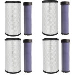 4SET P888889 P829333 에어 필터 세트 교체 110-6326 -110-6331 46562-46569 AT171853-AT171854 222421A1-222422A1 : 루네브켓