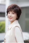 여자단발머리펌 숏커트 단발파마 중년 엄마가발 여성 통가발 아웃컬 드라이 펌 : 유걸스