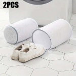 휴대용 신발 건조기 여행 세탁기 가방 운동화 세탁 메쉬 조직 청소 운동화용 : 코알라둘